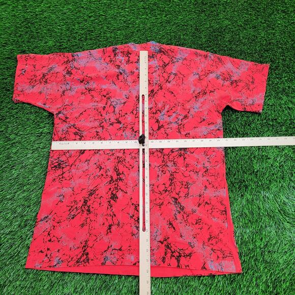 Vintage Snap-On Tool Shirt Large 20x28 Marbled Red - Picture 5 of 11